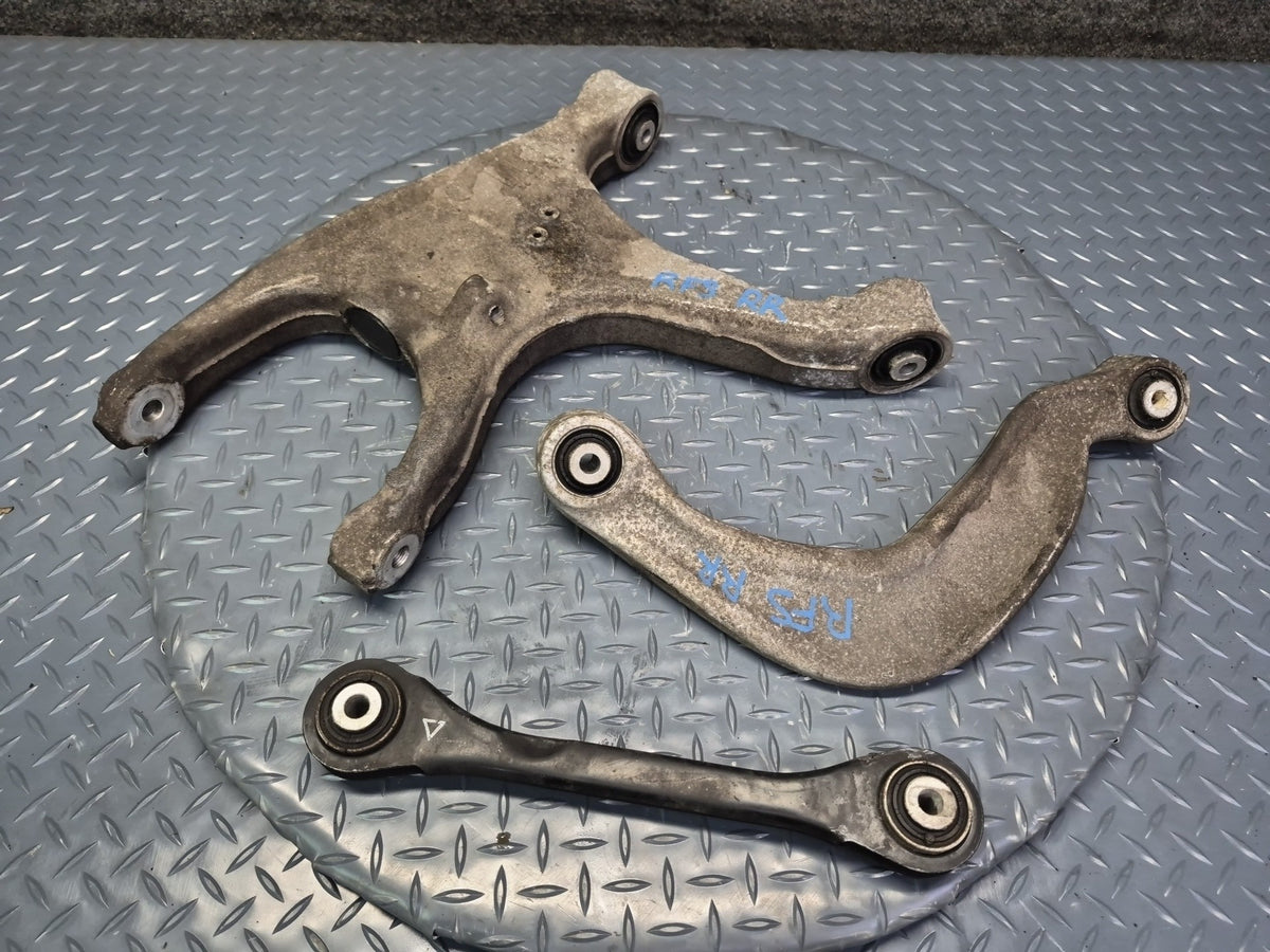 10-16 Audi S5 RS5 AWD Set of 3 Rear Right Upper Lower Control Arm 87K Miles OEM