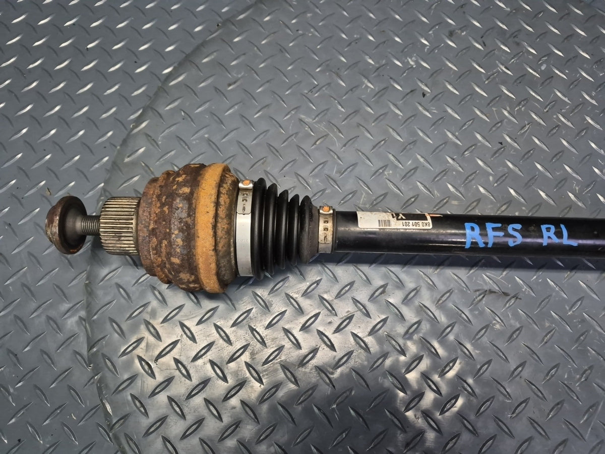 13-16 Audi RS5 A4 S4 RS5 AWD Rear Left Suspension Axle Shaft 87K 8K0501201 OEM