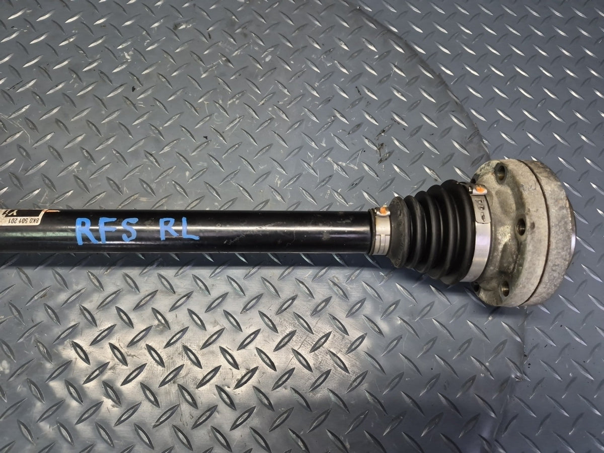 13-16 Audi RS5 A4 S4 RS5 AWD Rear Left Suspension Axle Shaft 87K 8K0501201 OEM
