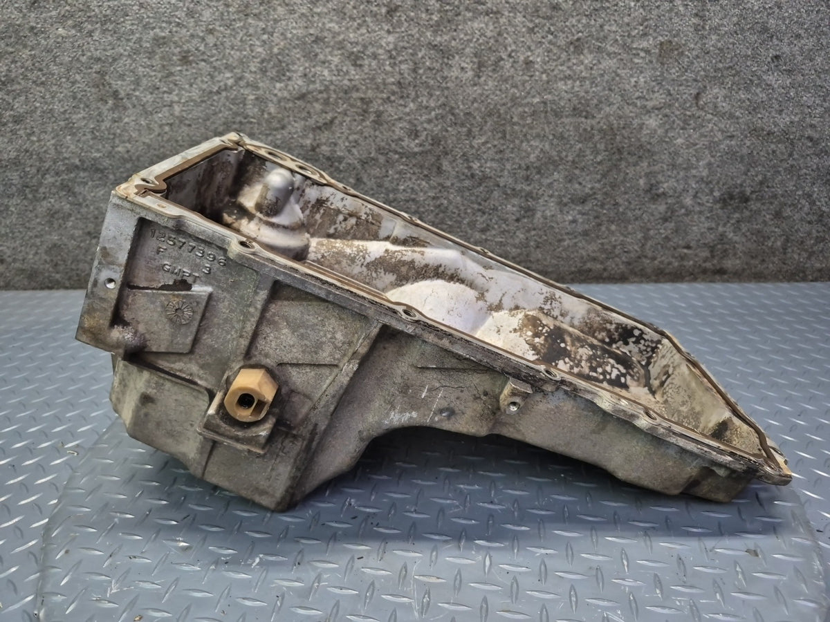 2003-2007 Hummer H2 6.0L LQ4 Engine Motor Lower Oil Pan 12577396