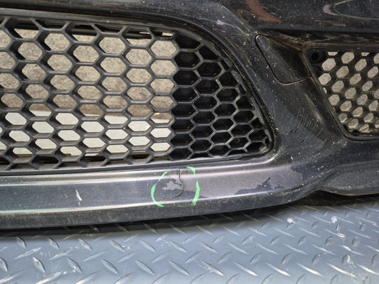 08-09 Mercedes W221 S63 AMG Sport Front Bumper Cover Black w PDC Sensors Damaged