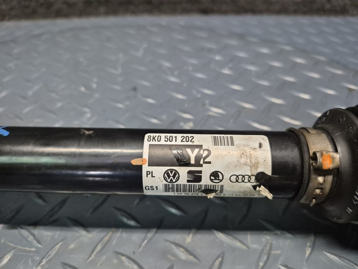 13-16 Audi A4 S4 RS5 AWD Rear Right Axle Shaft 87K Miles 8K0501202 OEM