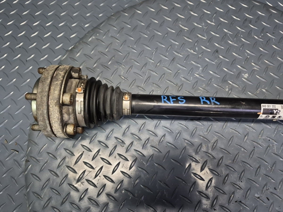 13-16 Audi A4 S4 RS5 AWD Rear Right Axle Shaft 87K Miles 8K0501202 OEM
