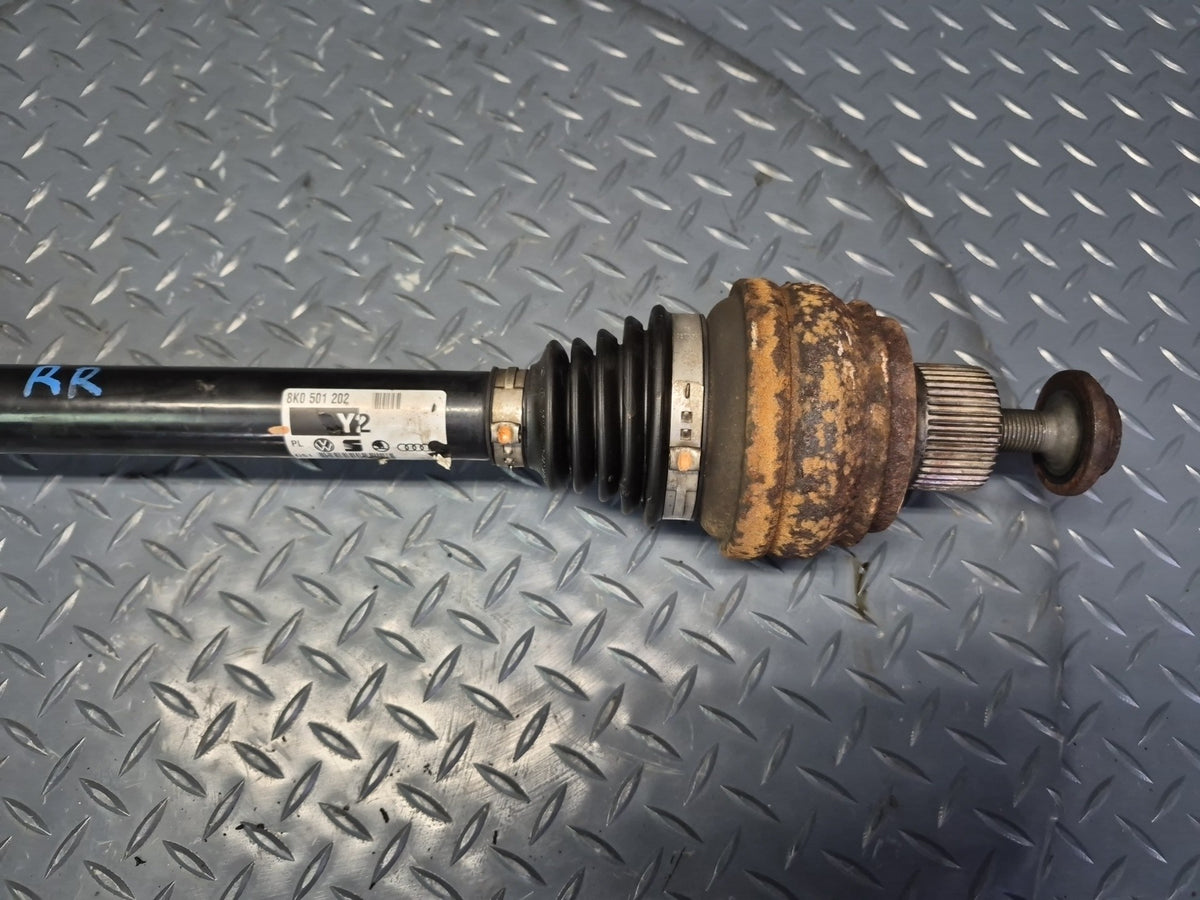 13-16 Audi A4 S4 RS5 AWD Rear Right Axle Shaft 87K Miles 8K0501202 OEM