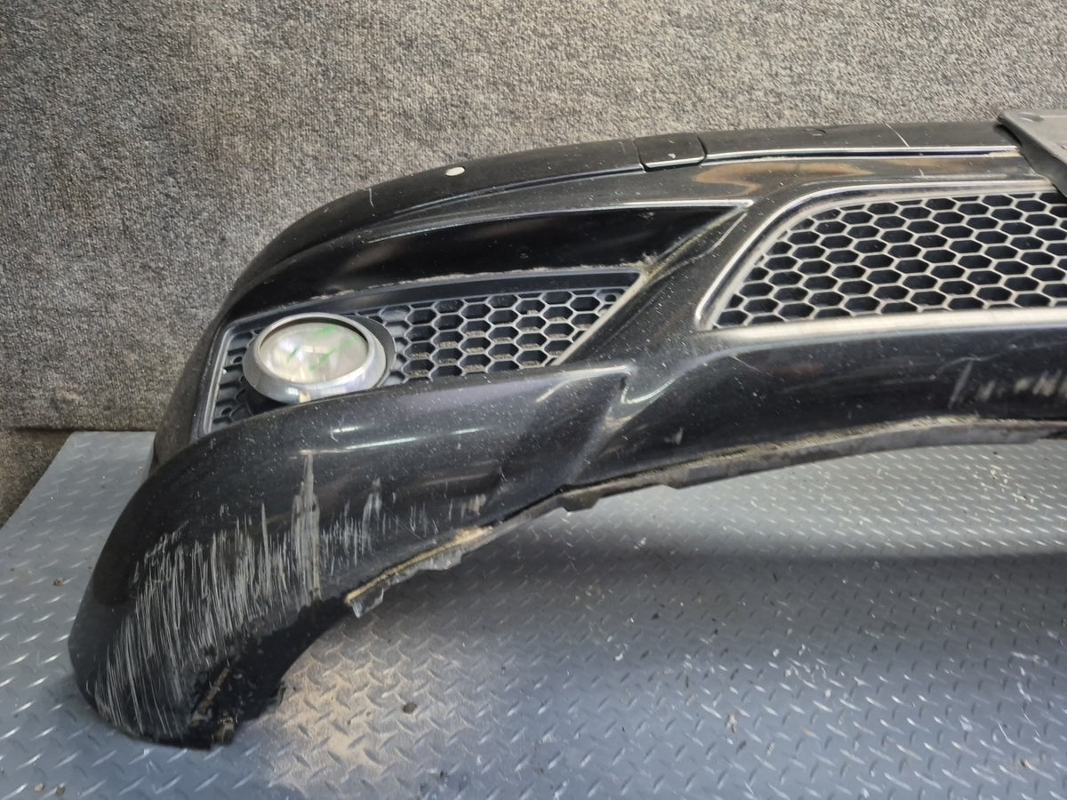 08-09 Mercedes W221 S63 AMG Sport Front Bumper Cover Black w PDC Sensors Damaged