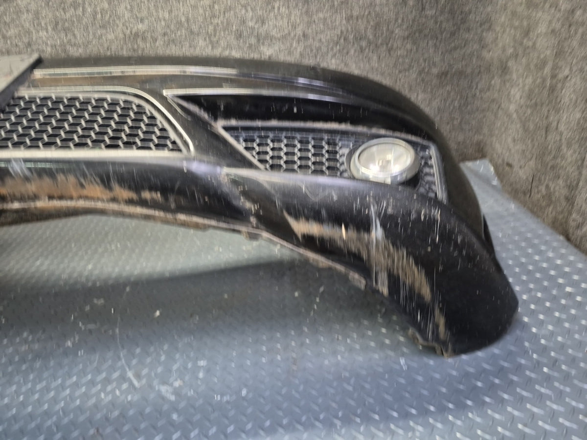 08-09 Mercedes W221 S63 AMG Sport Front Bumper Cover Black w PDC Sensors Damaged