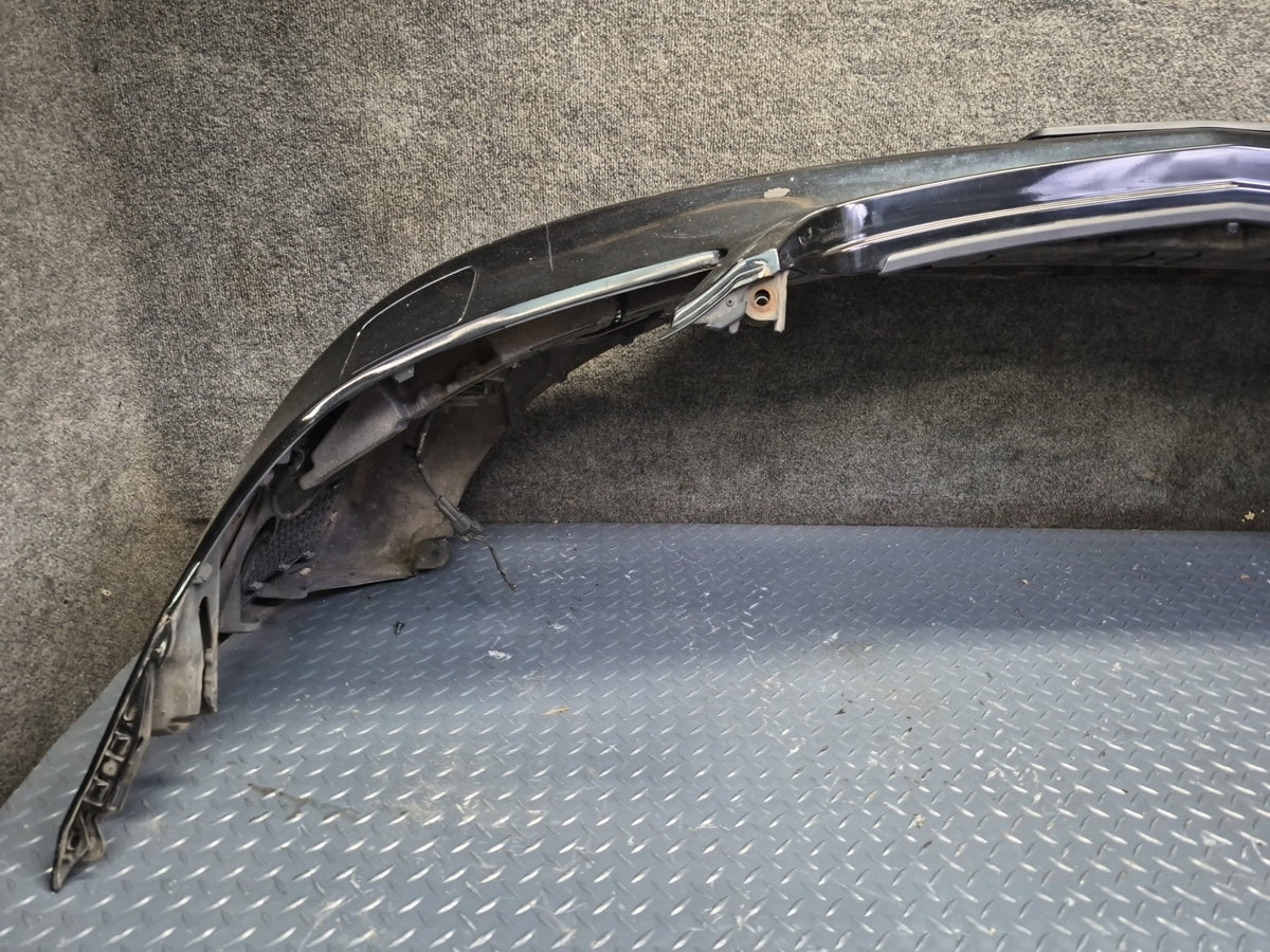 08-09 Mercedes W221 S63 AMG Sport Front Bumper Cover Black w PDC Sensors Damaged