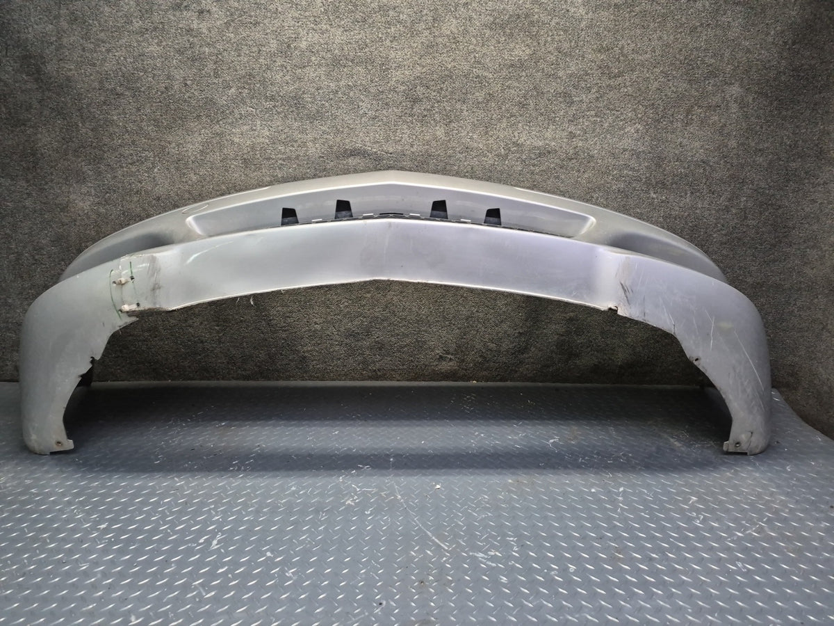 07-08 Mercedes R230 SL550 Front Bumper Cover w Fog Lights Silver Damaged