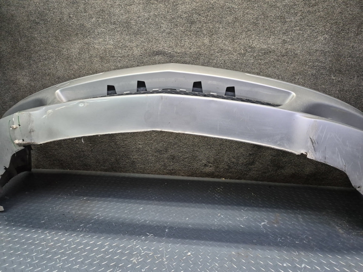 07-08 Mercedes R230 SL550 Front Bumper Cover w Fog Lights Silver Damaged