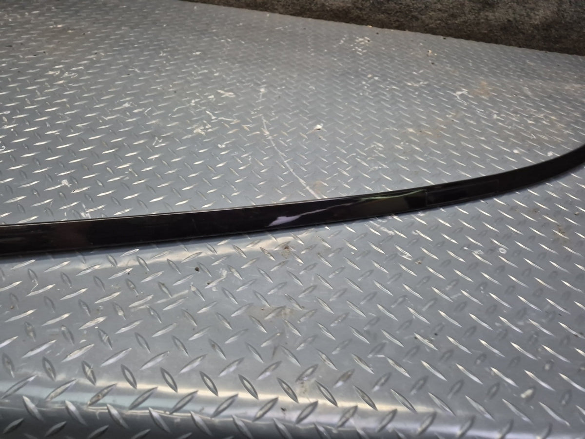 2010-2016 Porsche Panamera 970 Left & Right Side Roof TOP Trim Molding Black Set