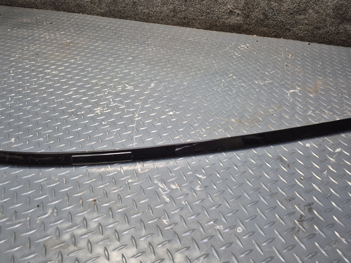 2010-2016 Porsche Panamera 970 Left & Right Side Roof TOP Trim Molding Black Set