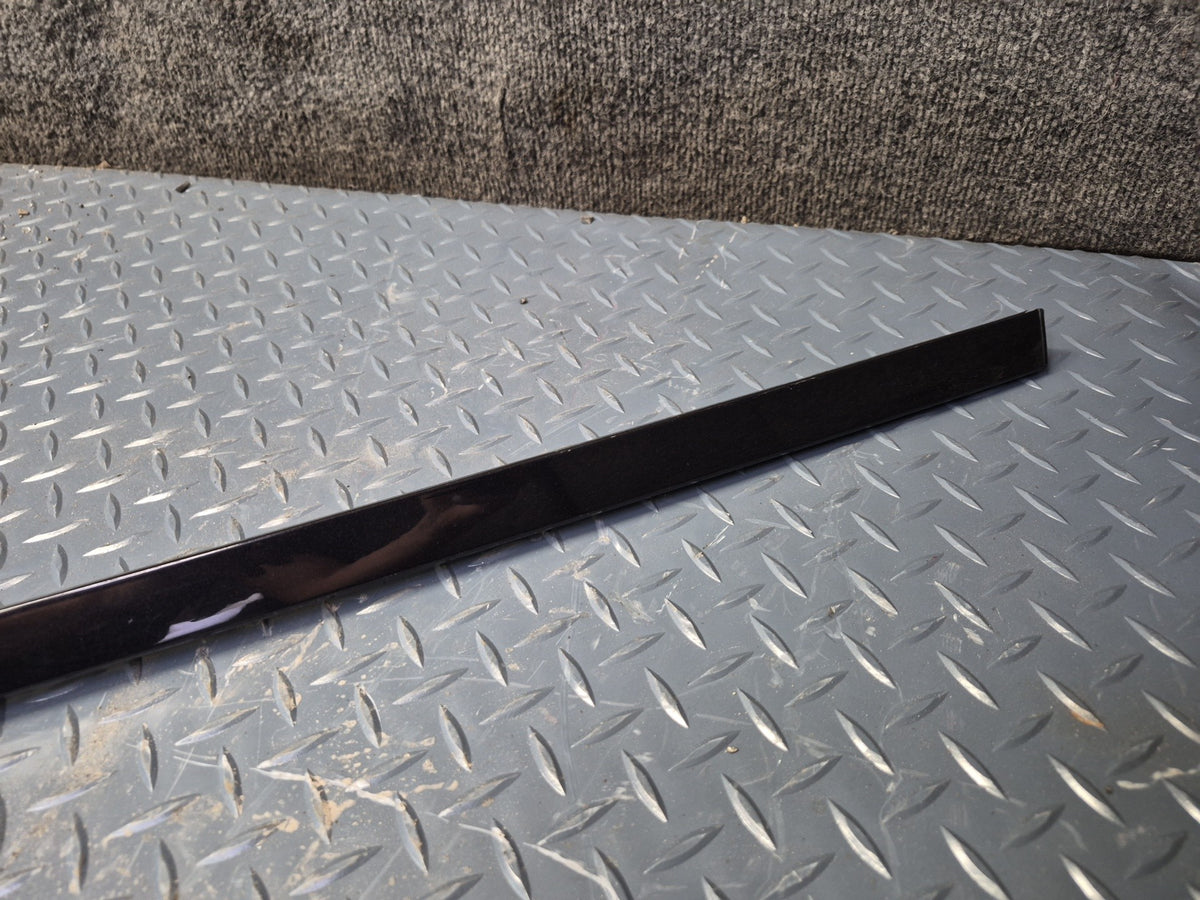 2010-2016 Porsche Panamera 970 Left & Right Side Roof TOP Trim Molding Black Set