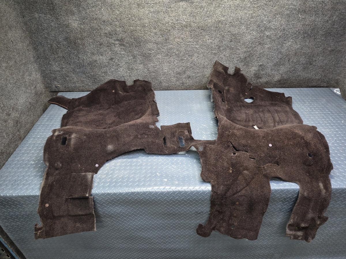 94-95 Toyota Hiace KZH106W 9pcs Interior Floor Carpet Liner Cover Set Brown OEM
