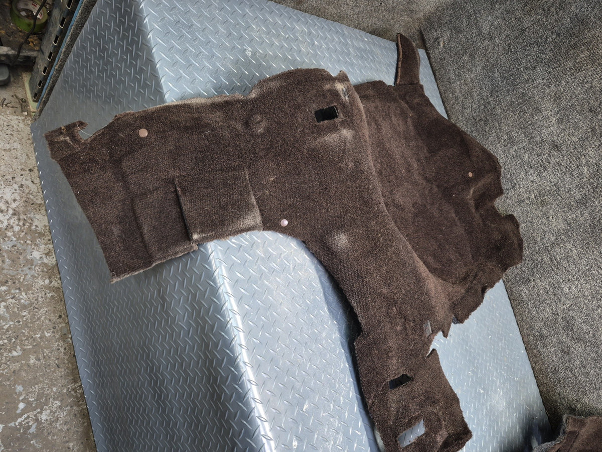94-95 Toyota Hiace KZH106W 9pcs Interior Floor Carpet Liner Cover Set Brown OEM