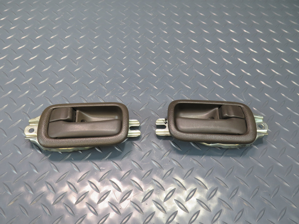 93-95 Toyota Hiace KZH106W Front Left & Right Interior Door Handle Trim Set OEM