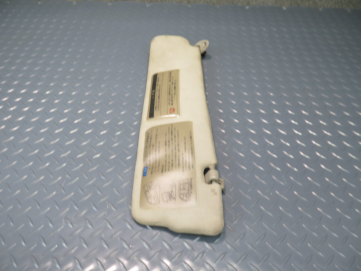 93-96 Toyota Hiace KZH106W Custom Front Left & Right Sun Visor Set Beige OEM