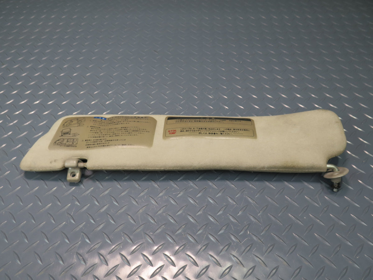93-96 Toyota Hiace KZH106W Custom Front Left & Right Sun Visor Set Beige OEM