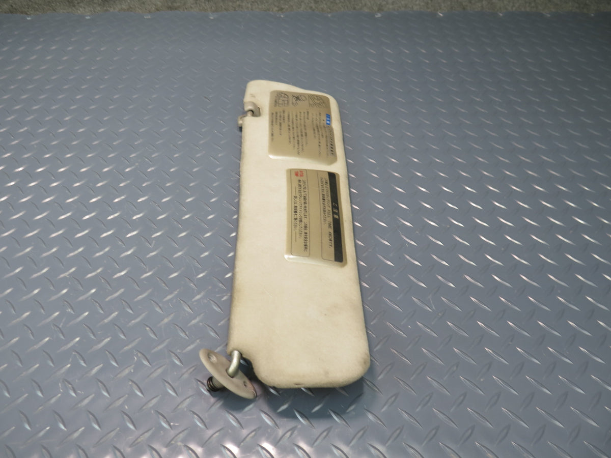93-96 Toyota Hiace KZH106W Custom Front Left & Right Sun Visor Set Beige OEM