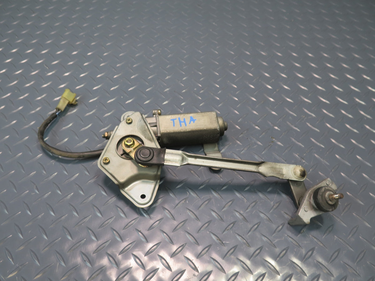 89-95 Toyota Hiace KZH106W Rear Trunk Lid Tailgate Wiper Linkage w Motor OEM