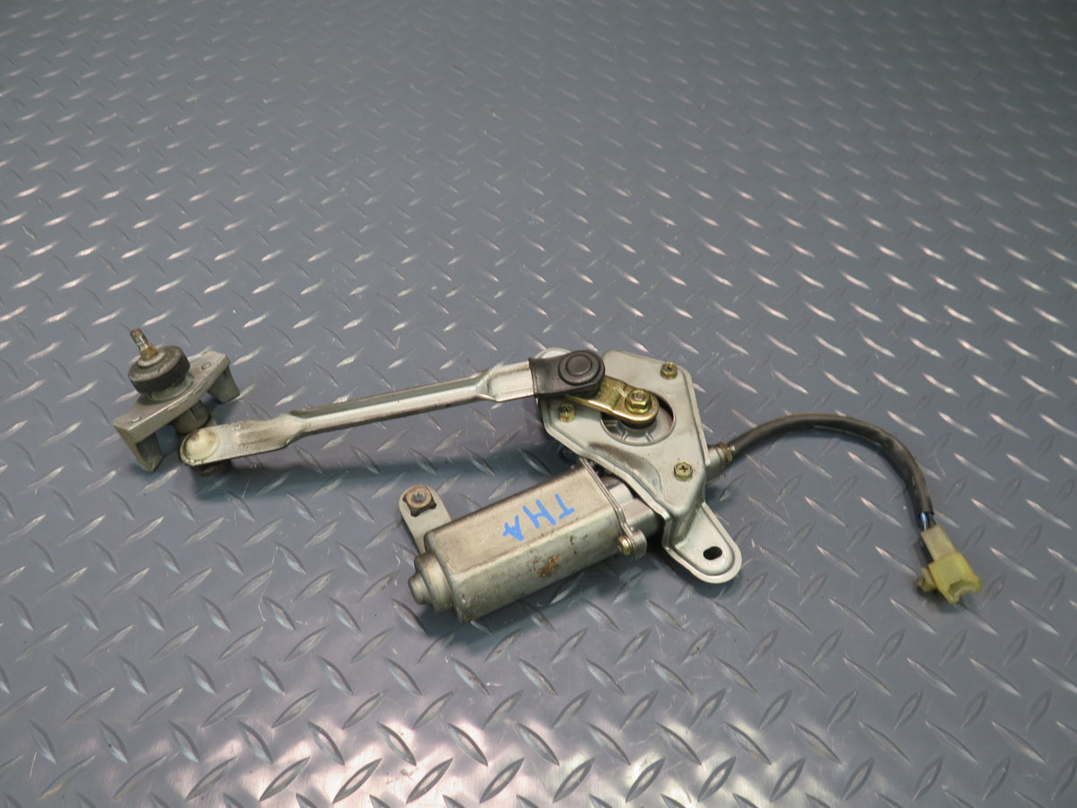 89-95 Toyota Hiace KZH106W Rear Trunk Lid Tailgate Wiper Linkage w Motor OEM