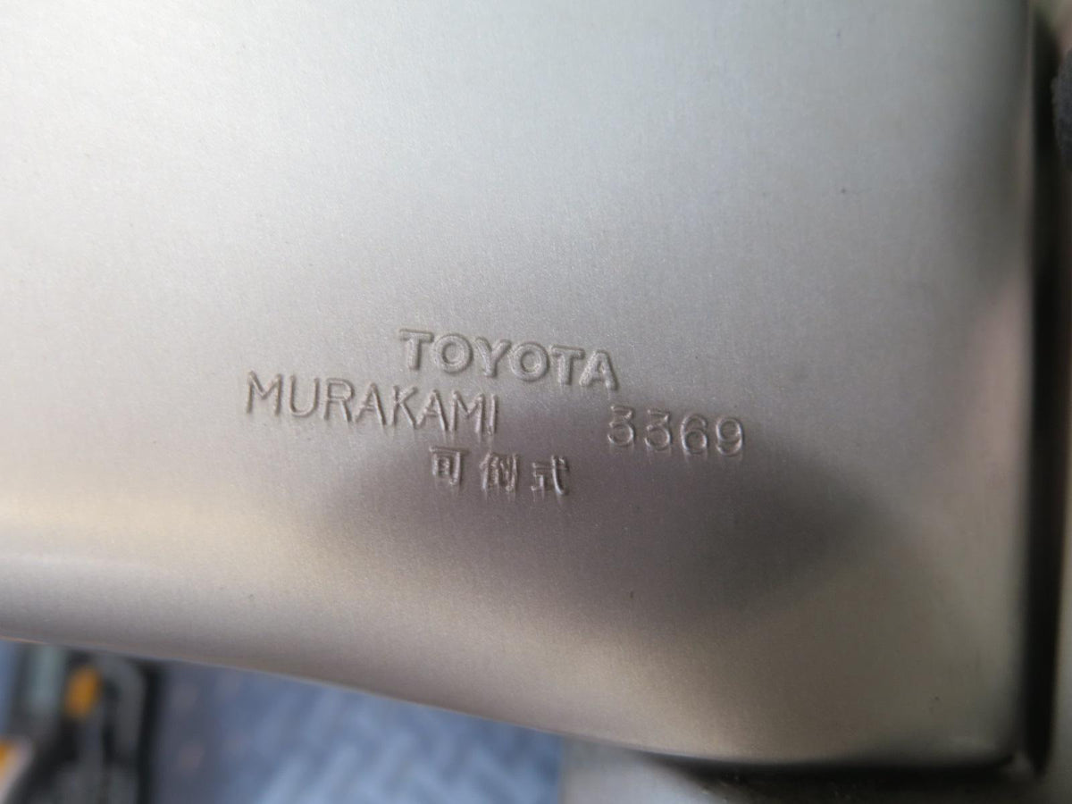 94-95 Toyota Hiace KZH106 RHD Front Right Side View Door Mirror Black OEM
