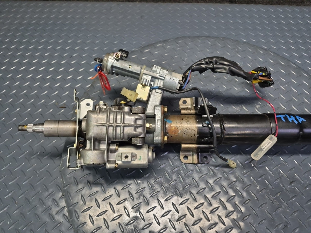 93-95 Toyota Hiace KZH106W SCL Steering Column Assembly w Lock KEY Set OEM