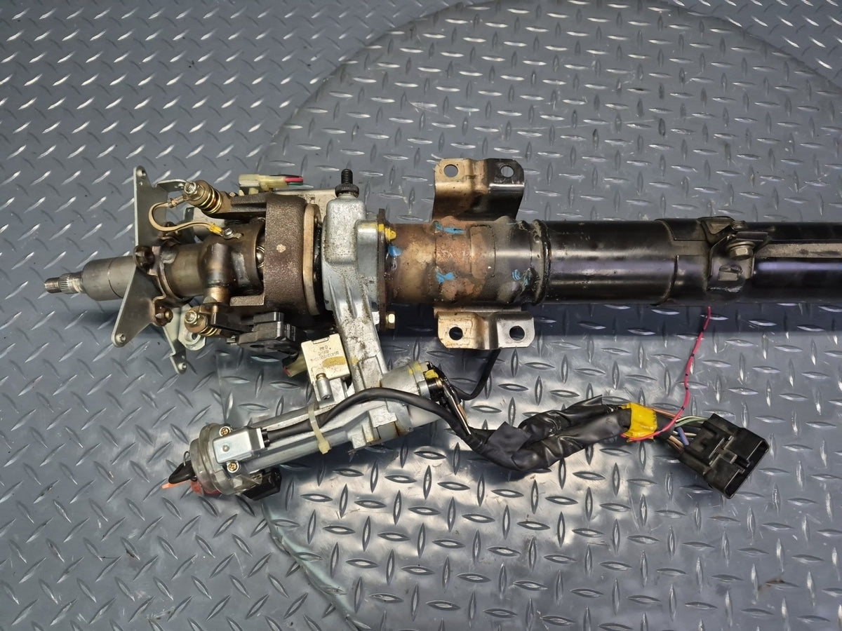 93-95 Toyota Hiace KZH106W SCL Steering Column Assembly w Lock KEY Set OEM