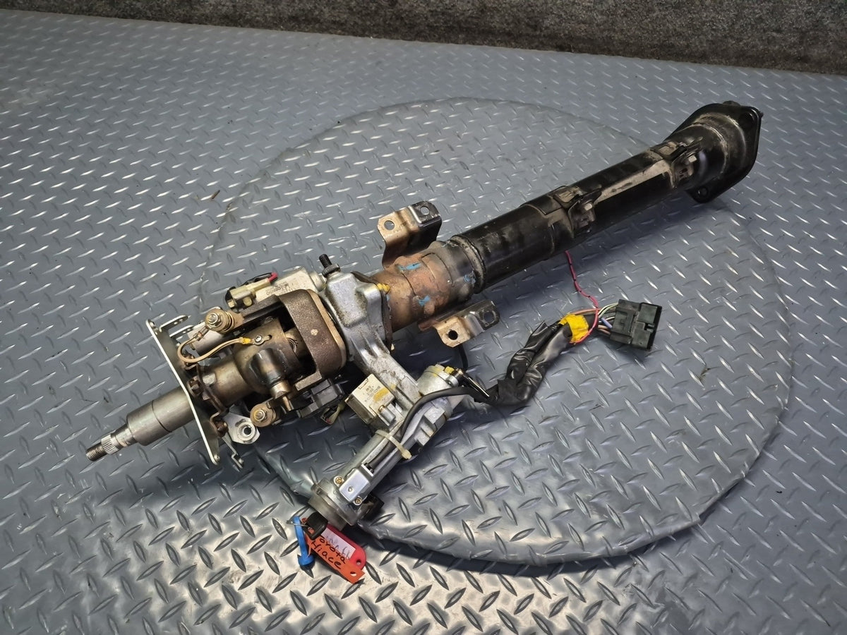 93-95 Toyota Hiace KZH106W SCL Steering Column Assembly w Lock KEY Set OEM