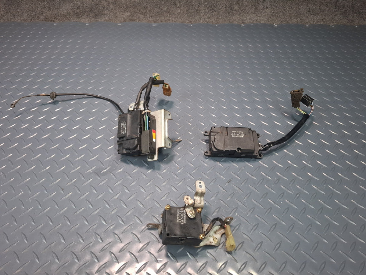 93-95 Toyota Hiace KZH106W Set of 3 Front Heater Flap Door Actuator Motor OEM