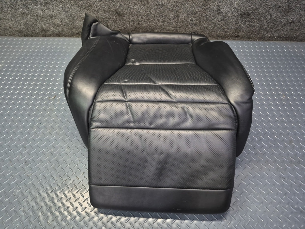 2010 Lexus UVF46L LS600h Rear Right Seat Lower Leather Cushion Black OEM