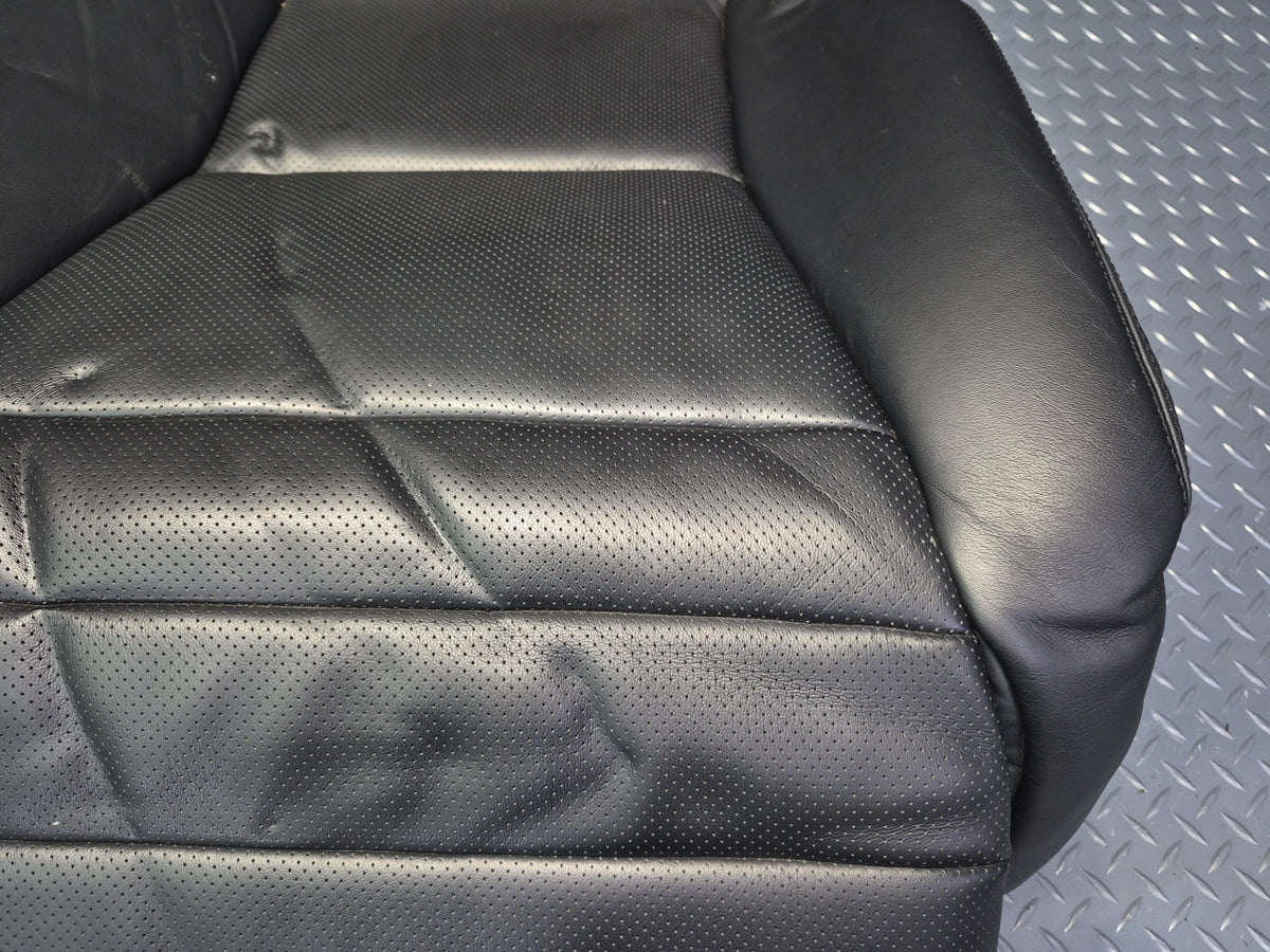 2010 Lexus UVF46L LS600h Rear Right Seat Lower Leather Cushion Black OEM