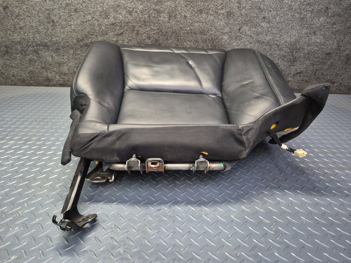 2010 Lexus UVF46L LS600h Rear Right Seat Lower Leather Cushion Black OEM