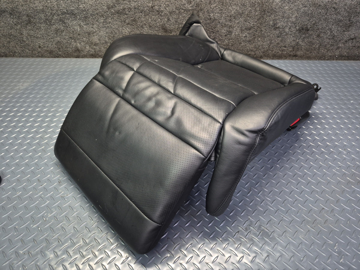 2010 Lexus UVF46L LS600h Rear Right Seat Lower Leather Cushion Black OEM