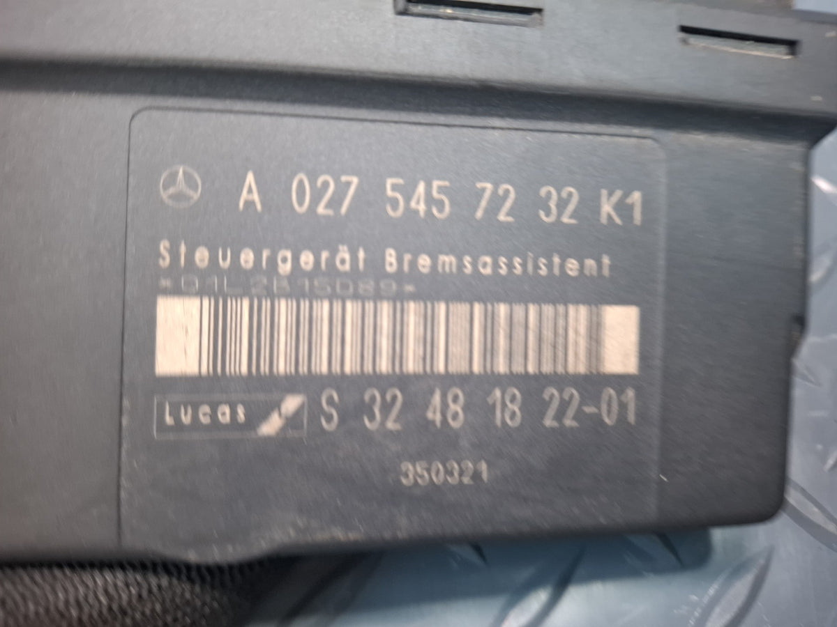 94-02 Mercedes R129 Sl-class Brake Assist Control Module 0275457232 OEM