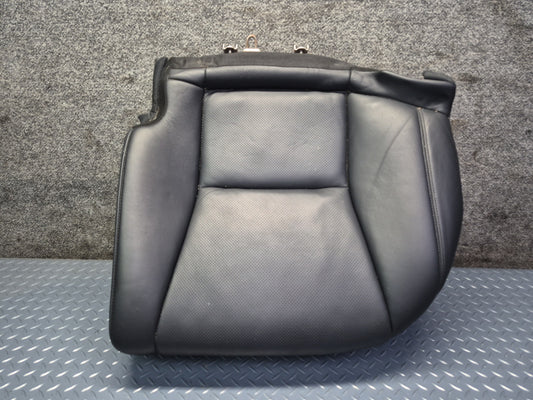2010 Lexus UVF46L LS600h Rear Left Seat Lower Leather Cushion Black OEM