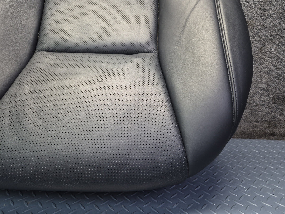 2010 Lexus UVF46L LS600h Rear Left Seat Lower Leather Cushion Black OEM