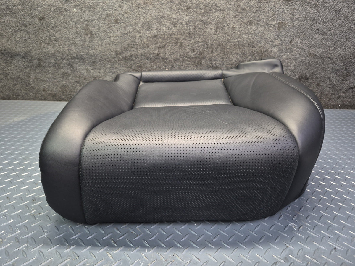 2010 Lexus UVF46L LS600h Rear Left Seat Lower Leather Cushion Black OEM