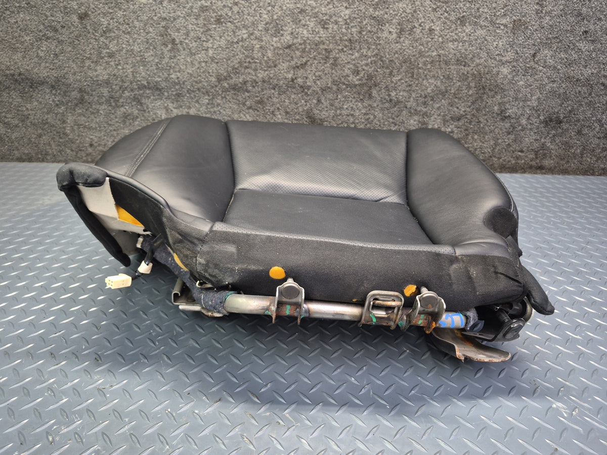 2010 Lexus UVF46L LS600h Rear Left Seat Lower Leather Cushion Black OEM