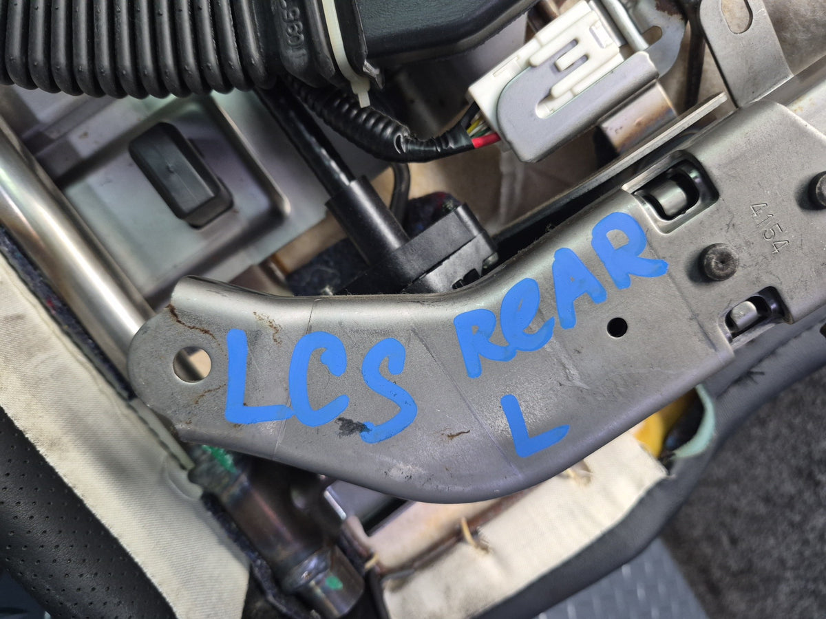 2010 Lexus UVF46L LS600h Rear Left Seat Lower Leather Cushion Black OEM