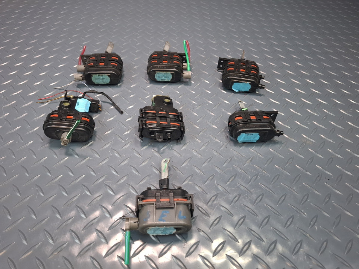 94-02 Mercedes R129 Sl-class Set of 7 A/C Heater Flap Door Actuator Motor OEM