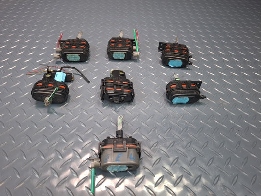 94-02 Mercedes R129 Sl-class Set of 7 A/C Heater Flap Door Actuator Motor OEM