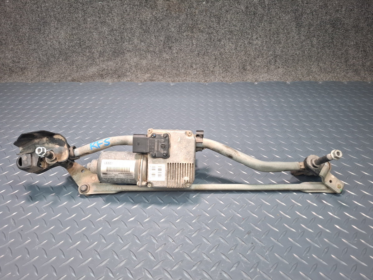 10-16 Audi S5 RS5 8F7 Convertible Windshield Wiper Linkage w Motor 8F1955119 OEM