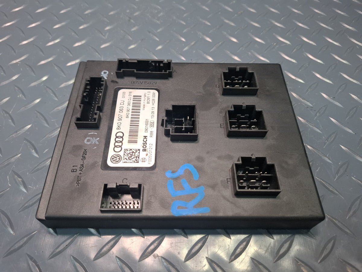 13-15 Audi RS5 8F7 Convertible Body Control Module BCM 8K0907063DJ OEM
