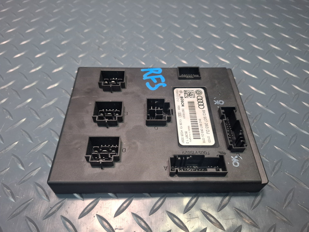 13-15 Audi RS5 8F7 Convertible Body Control Module BCM 8K0907063DJ OEM