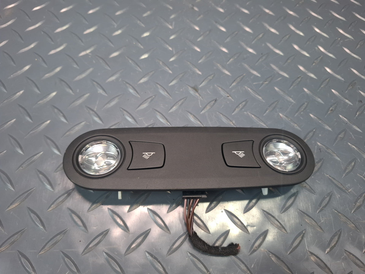 10-15 Audi A5 S5 RS5 8F7 Convert Front & Rear Overhead Dome Light Black Set OEM