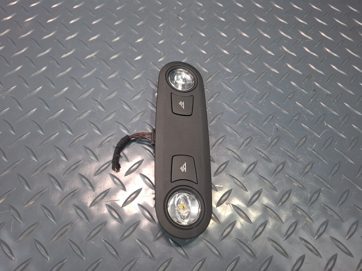 10-15 Audi A5 S5 RS5 8F7 Convert Front & Rear Overhead Dome Light Black Set OEM