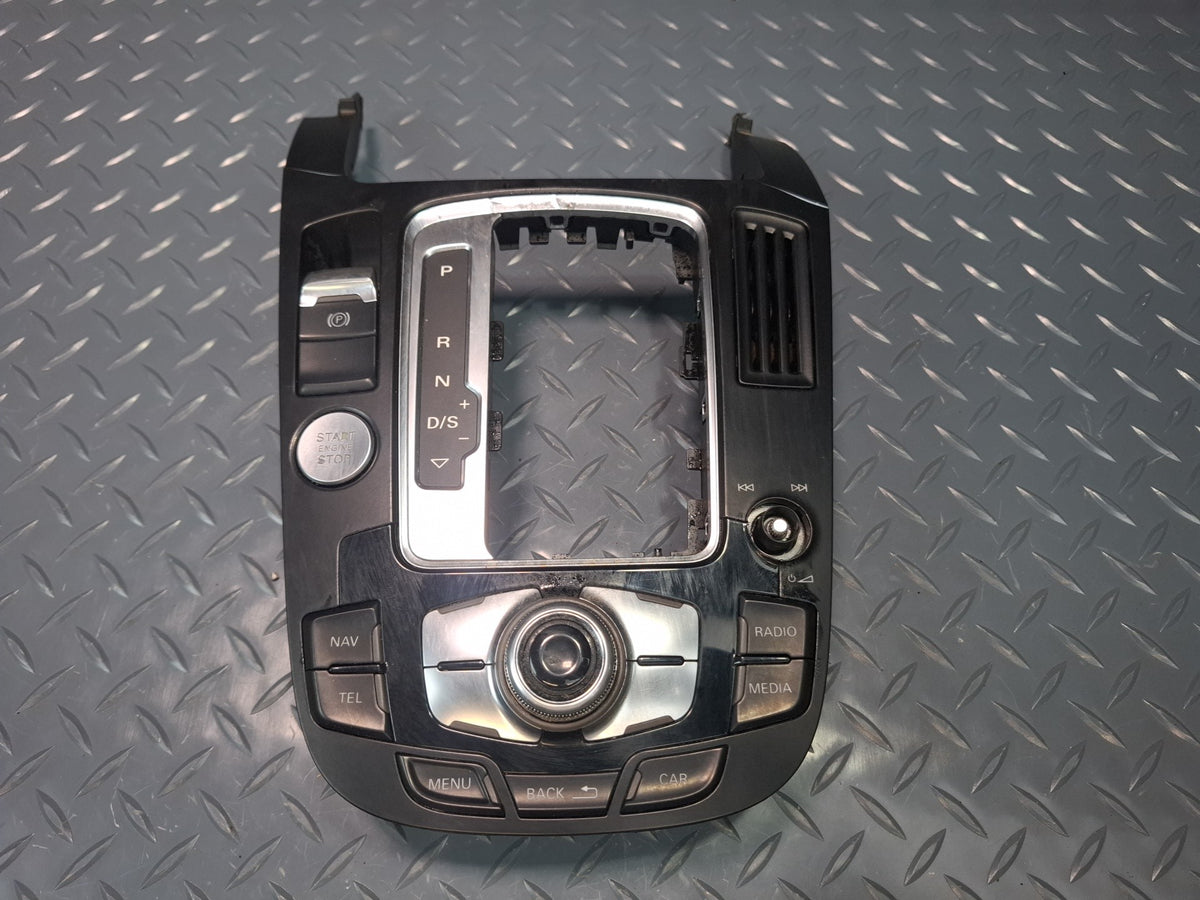 13-17 Audi A5 S5 RS5 A/T MMI Center Console Control Switch Panel 8T0919611L OEM