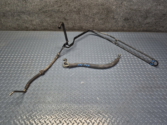 96-02 Mercedes R129 Sl-class Power Steering Oil Cooler Cooling Line Hose Set OEM