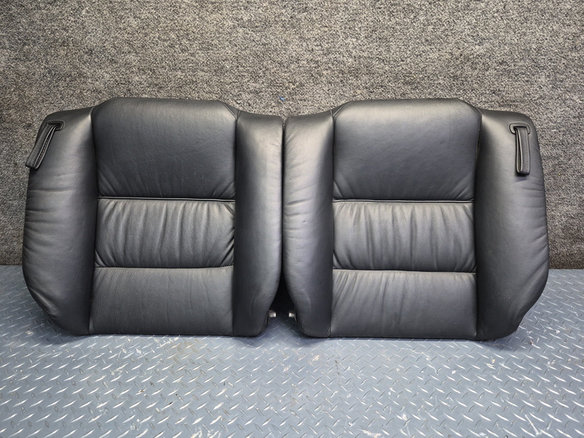 1994-1997 BMW E31 840Ci Front & Rear Leather Seat Black Set Defected
