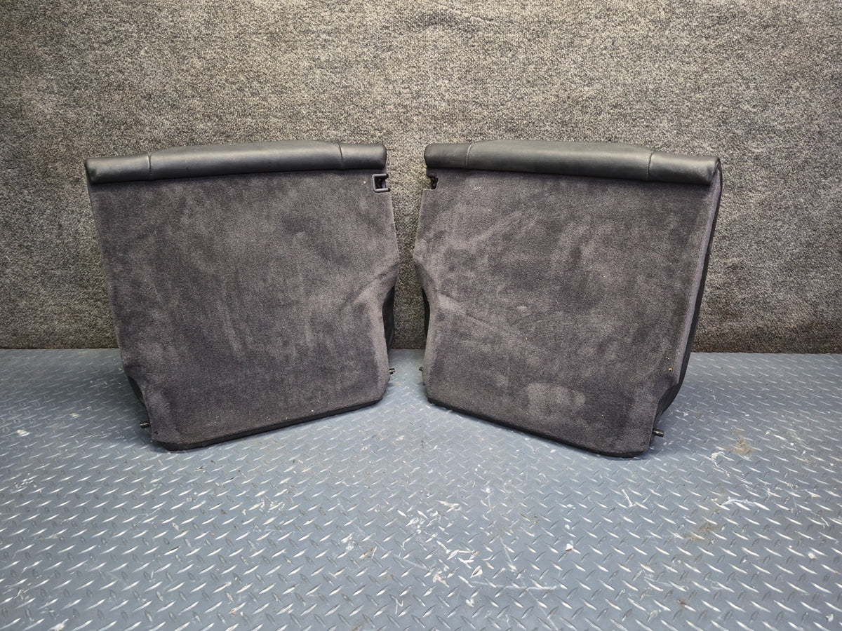 1994-1997 BMW E31 840Ci Front & Rear Leather Seat Black Set Defected